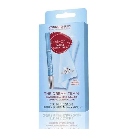 Connoisseurs Dream Team Diamond Cleaning Kit with Dazzle Stik and Jewelry Cloth | Walmart (US)