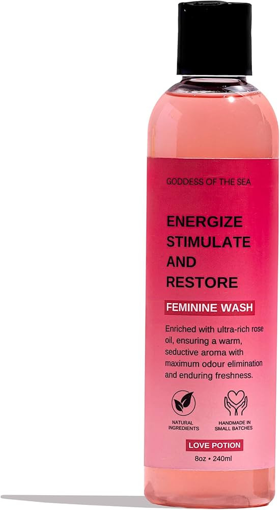 Love Potion Feminine Wash – Rose Yoni Cleanser for Women, Natural Intimate Wash with Aloe & Ess... | Amazon (US)