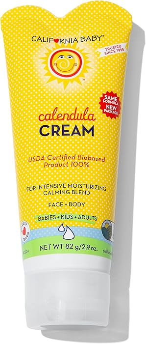 California Baby Calendula Cream | 100% Plant-Based Moisturizer | Lavender Baby Lotion | Face Mois... | Amazon (US)