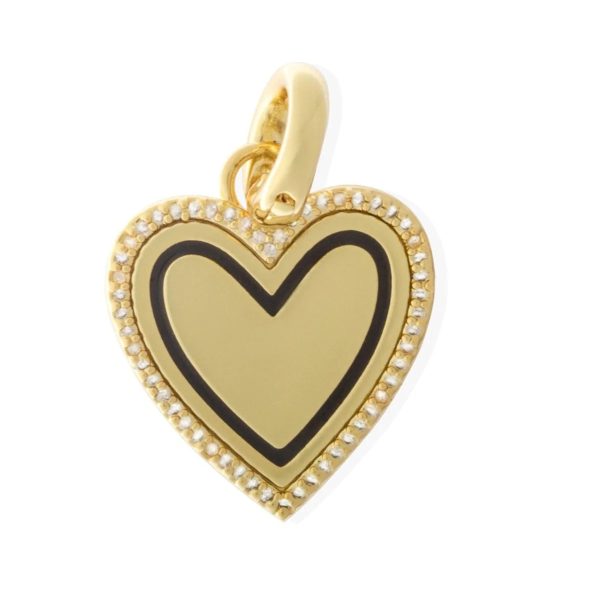 Sparkle Heart Charm | Allie + Bess