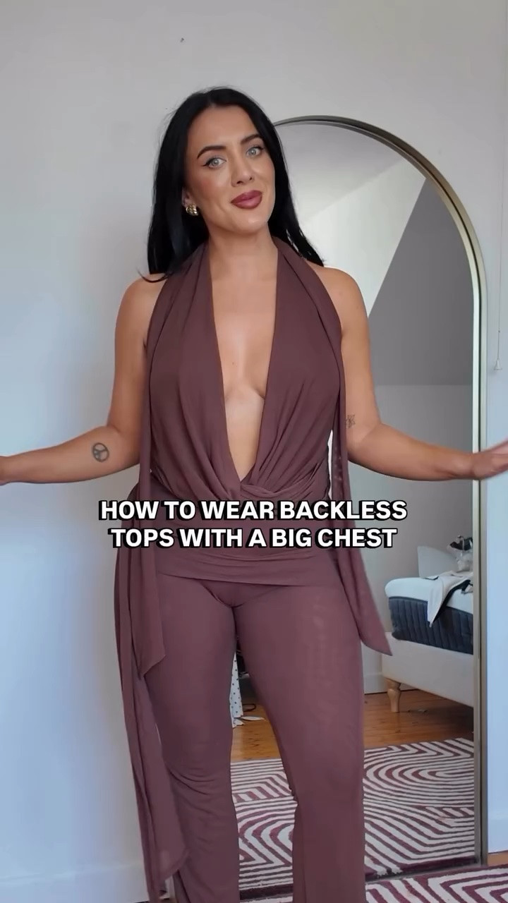 BIG CHEST GIRLS! You can wear backless this summer with these tips 🍒🤍 Any more tips you’ve tried and loved girls let us know!! COMMENT LINK  for the bits and bobs I’ve reccomeded! #brahack #bigchest #backless #girlytips