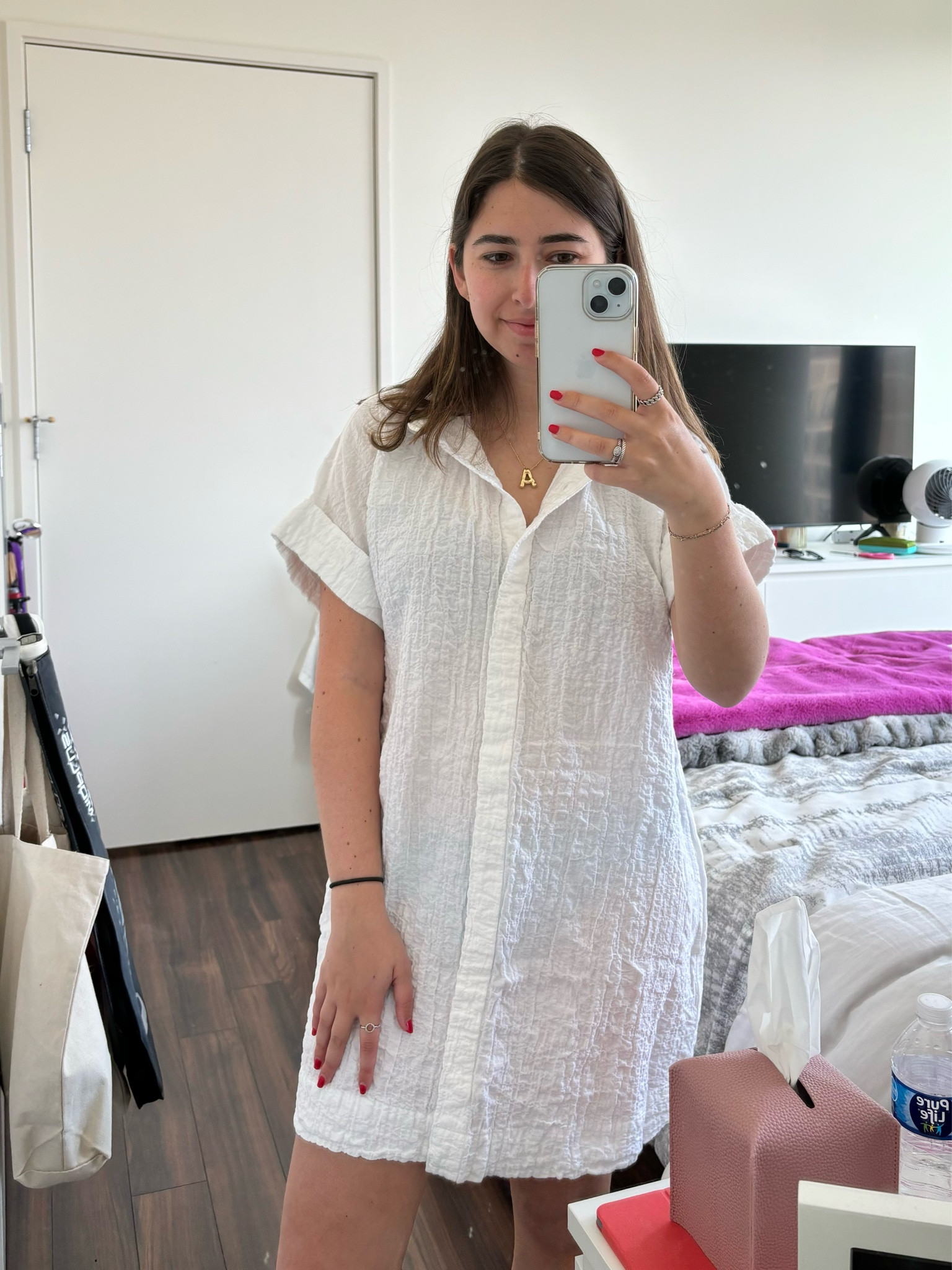 Will be wearing this all summer long. Such good quality! #tshirtdress #summerdress #abercrombie #summerinspo #petite #5fttall #shortgirly

#LTKSwim #LTKFindsUnder100 #LTKTravel