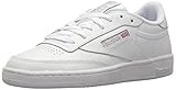 Reebok womens Club C 85 Walking Shoe, White/Light Grey, 8.5 US | Amazon (US)
