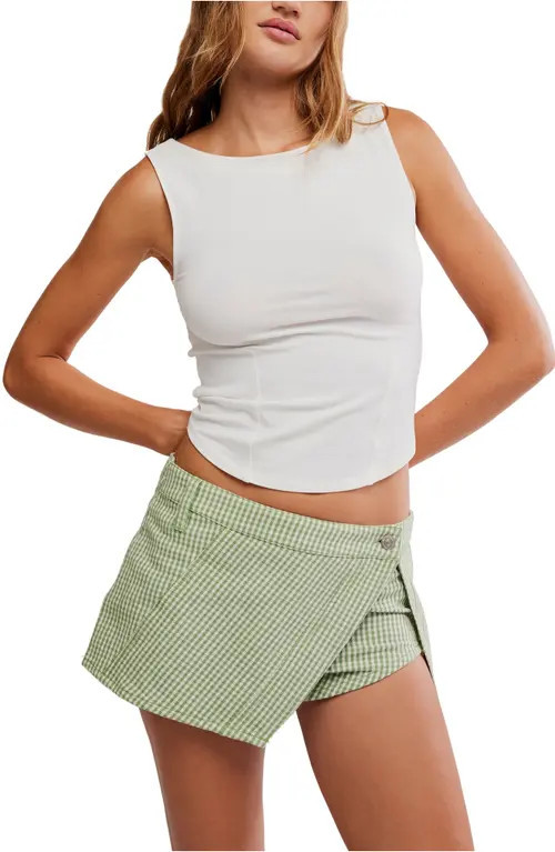 Free People Iconic Boat Neck Tank in Whisper White at Nordstrom, Size Small | Nordstrom