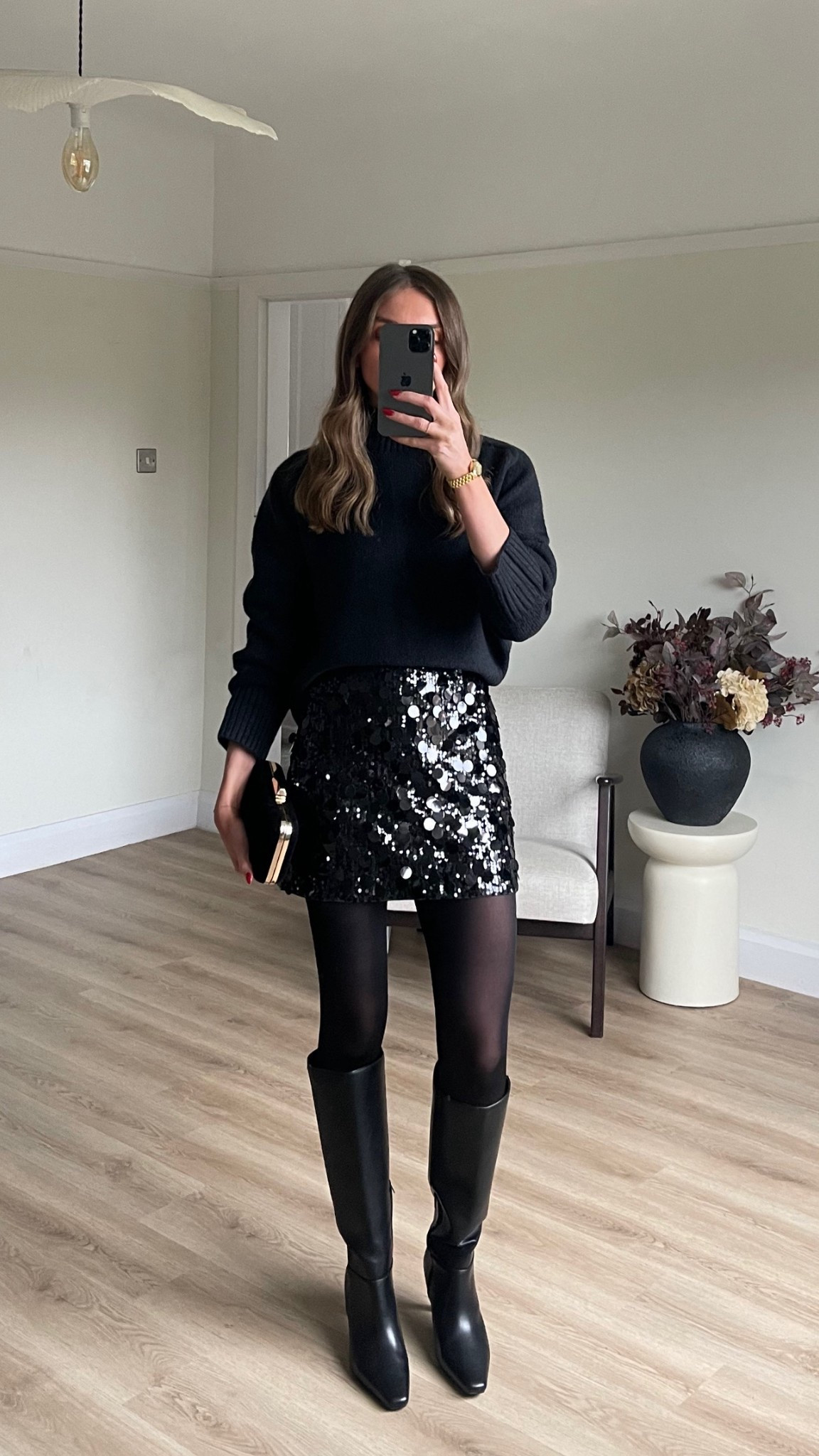 Styling knitwear this festive season- for a night out 
Small in the black high neck jumper
XS in the black sequin skirt

AD. @abercrombie #abercrombiepartner



#LTKfestive #LTKuk