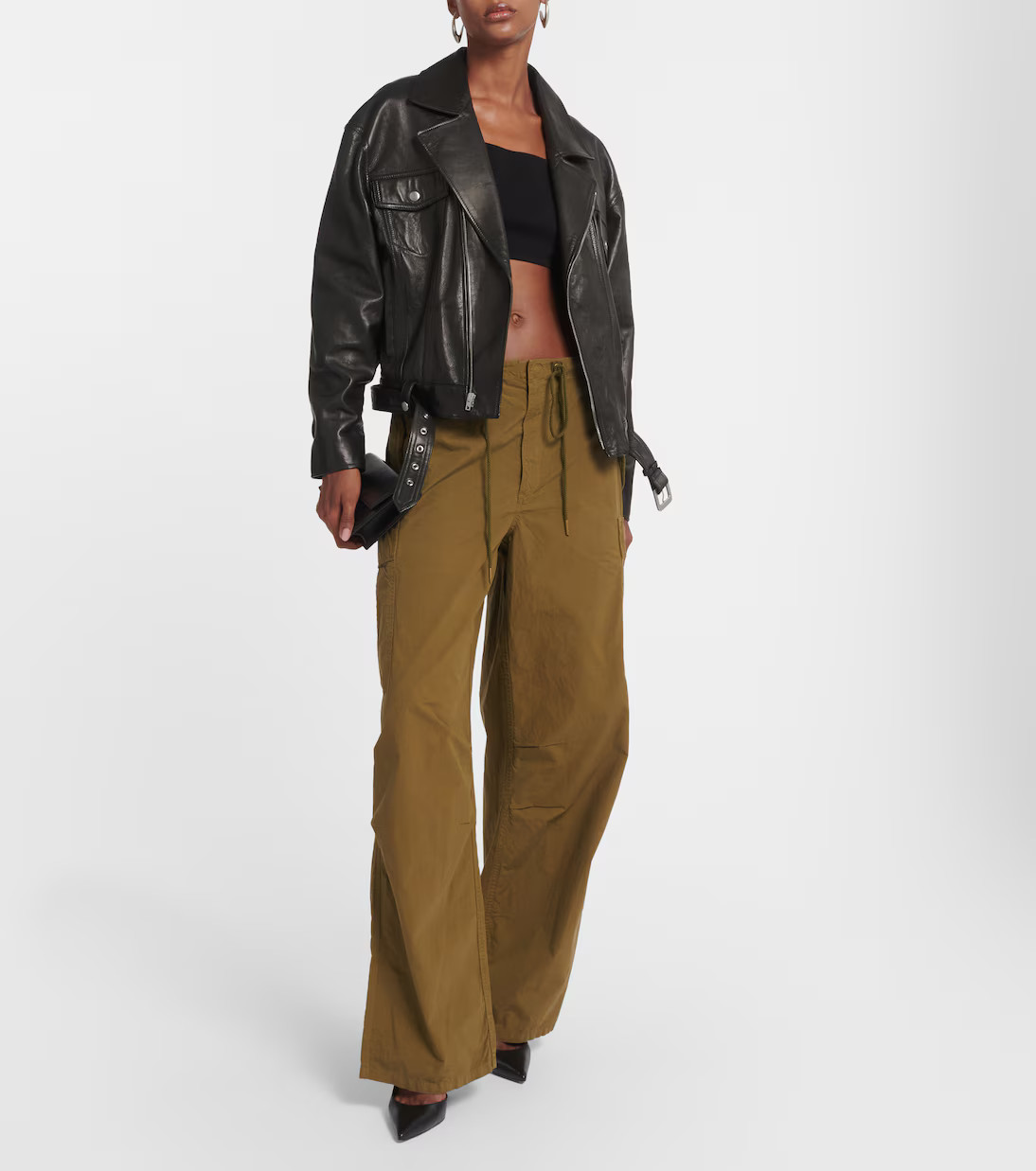 Lenny leather biker jacket | Mytheresa (US/CA)