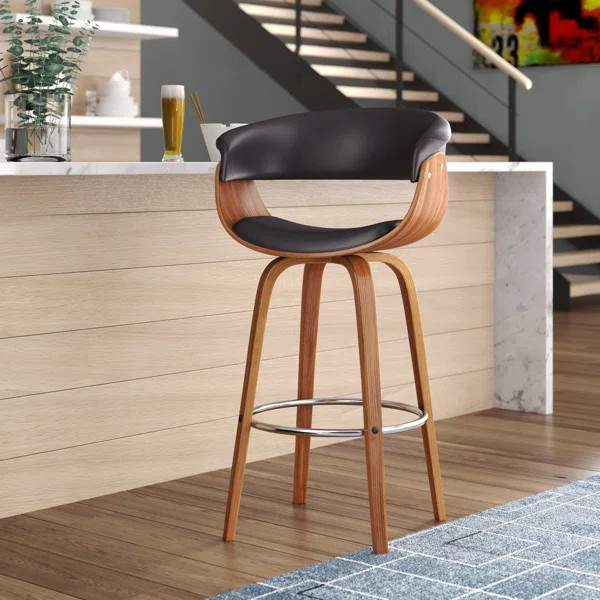 Chagnon Swivel Counter & Bar Stool | Wayfair North America