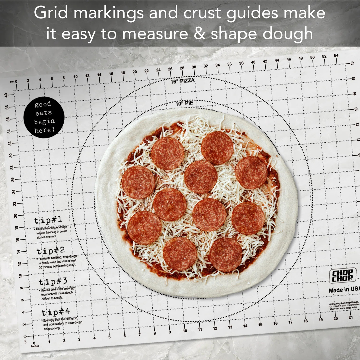 CounterArt Plastic Today I Will Bake Large Premium Pastry Board | Wayfair North America