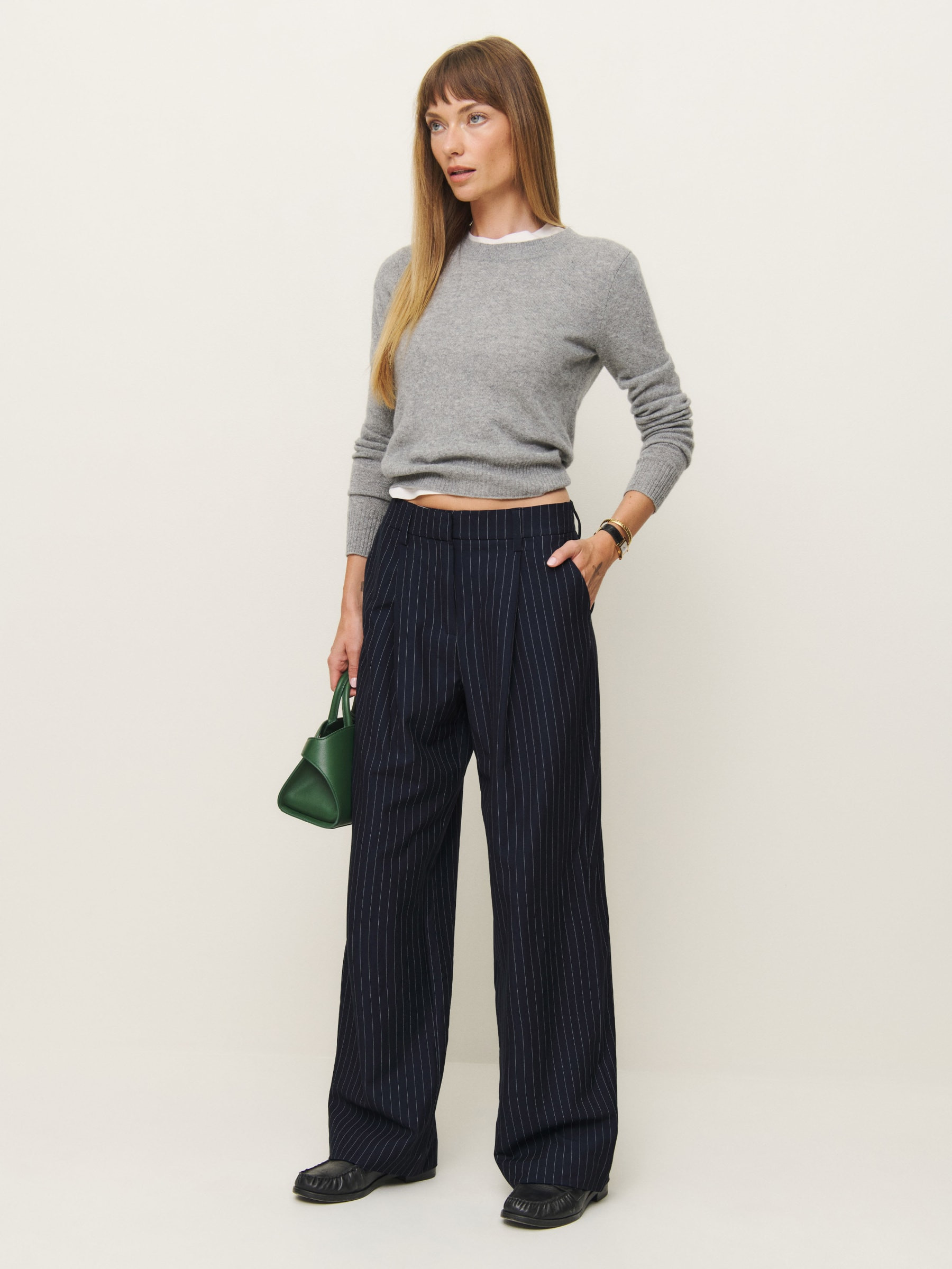 Alex Mid Rise Pant | Reformation (Global)