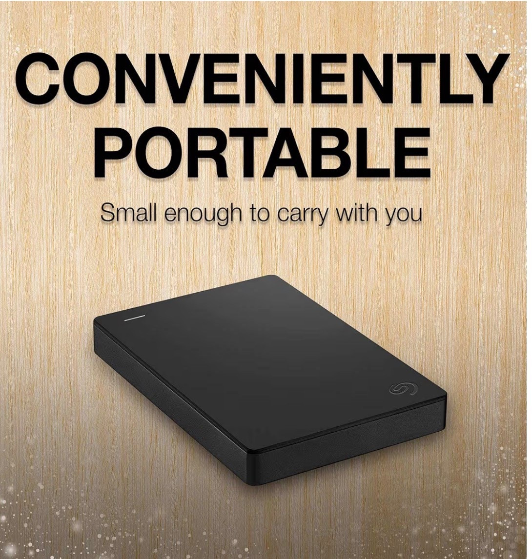 Seagate Portable 5TB External Hard small enough to carry, this is my backup to my backup harddrive because I KNOW it won’t fail! 5 years + love

#LTKHome #LTKGiftGuide #LTKWedding