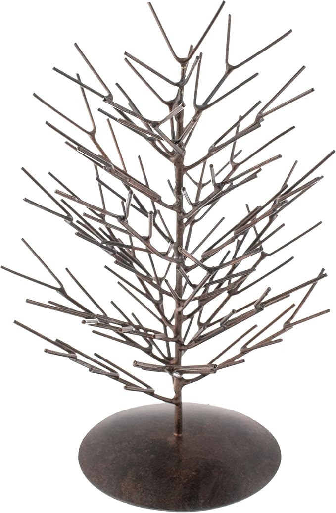 Karma, Bronze Wire Tree, Indoor Artificial Christmas Tree Tabletop Decoration, Small | Amazon (US)