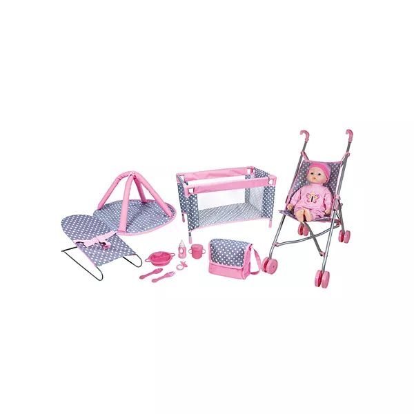 Lissi 5 Piece Baby Play Set with 16" Doll | Kohl's