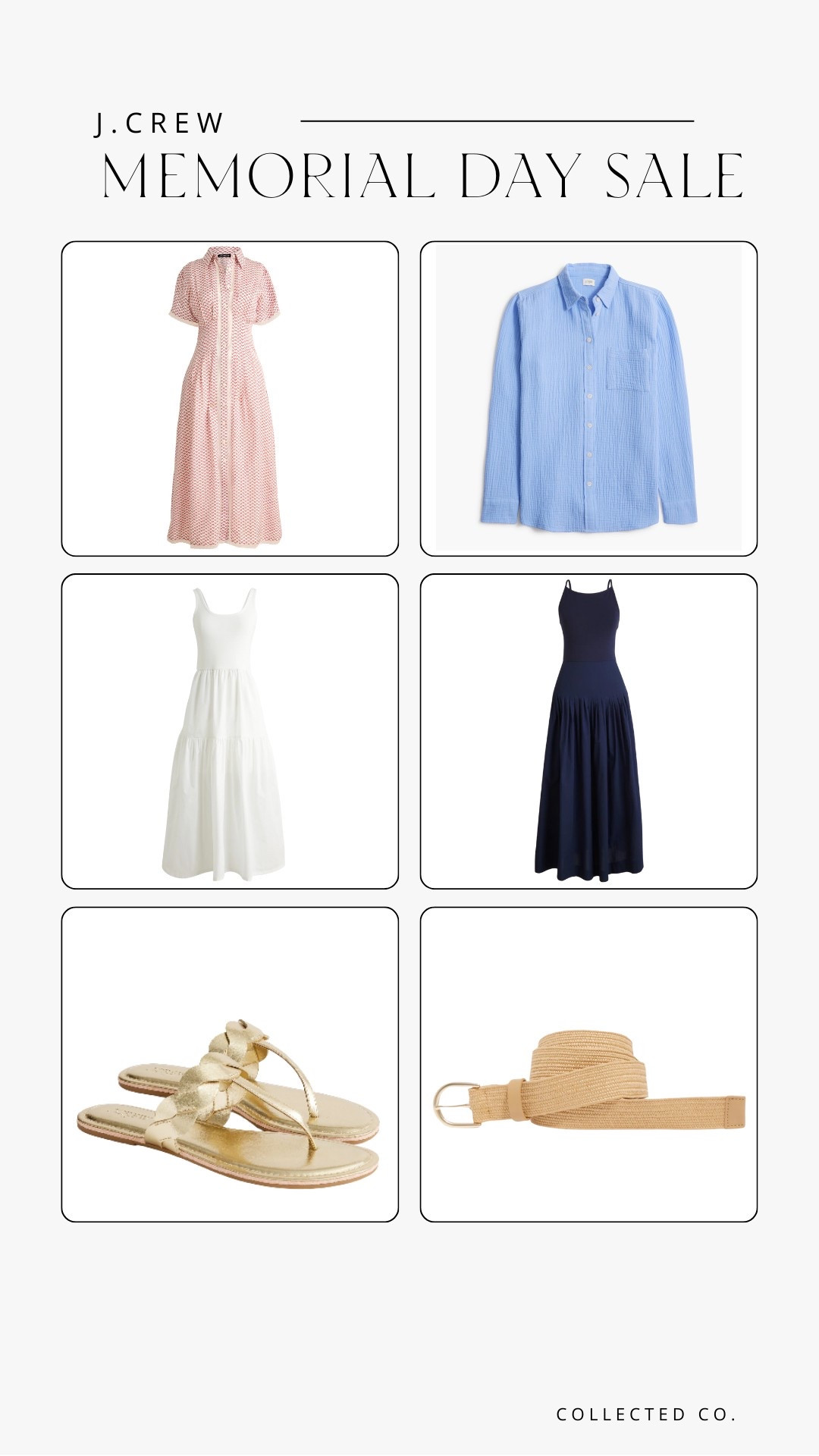 Loving these simple J. Crew summer staples! Don’t miss the Memorial Day Sale! 🇺🇸

#jcrew #mdw #sale #summerstaples 

#LTKFindsUnder100 #LTKStyleTip #LTKFindsUnder50