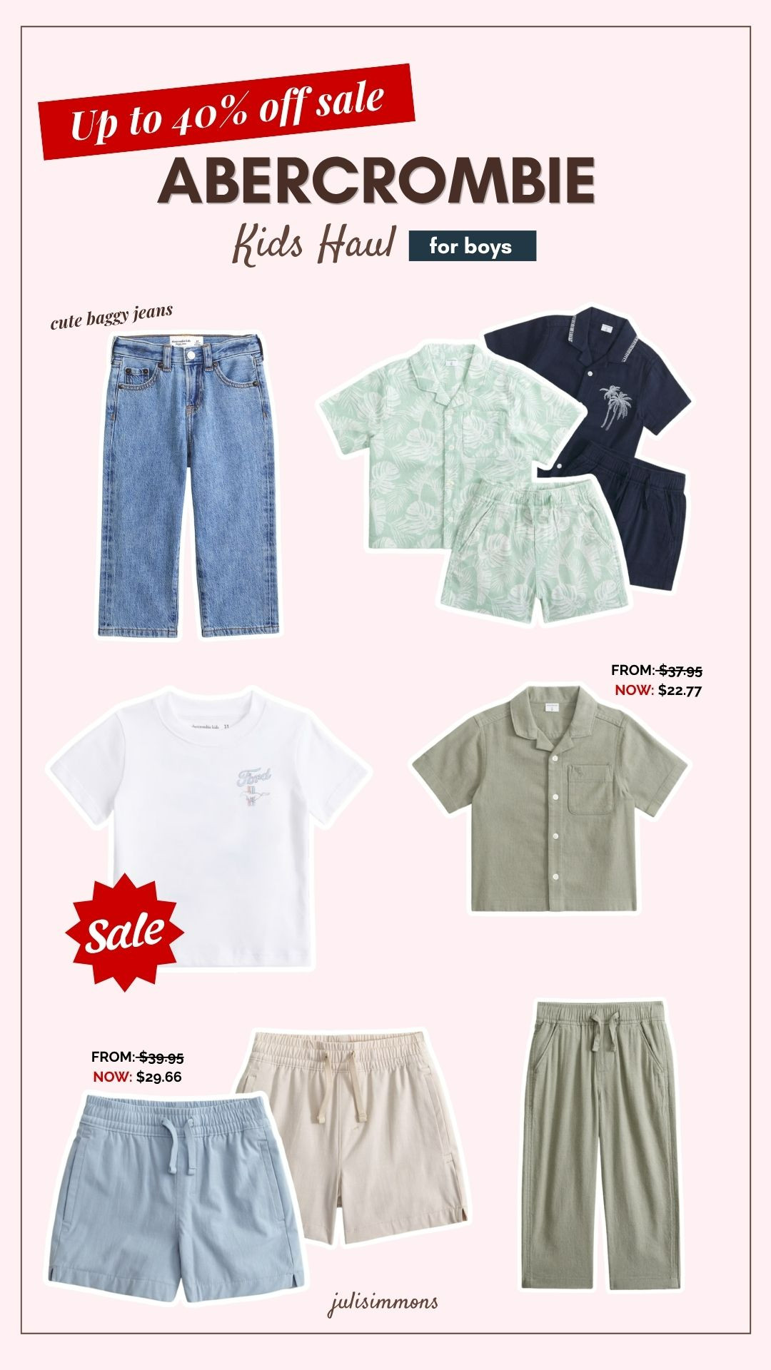 Up to 40% Off at Abercrombie! Snag Your Toddler Boy's Favorite Outfit Today! #LTKAbercrombie 

 #LTKmomlife #LTKSaleAlert #LTKKids