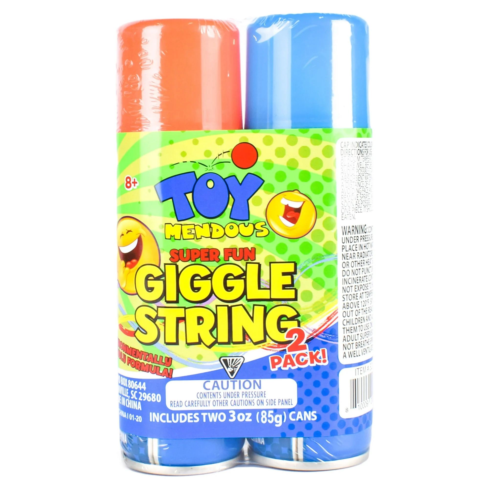 Toymendous Giggle String 2-Pack 3 oz. Bright Colored Streamers, Perfect for Any Party or Celebrat... | Walmart (US)