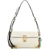 Prada White Leather Small Prada Soft Sound Shoulder Bag | Balardi (US & Canada)
