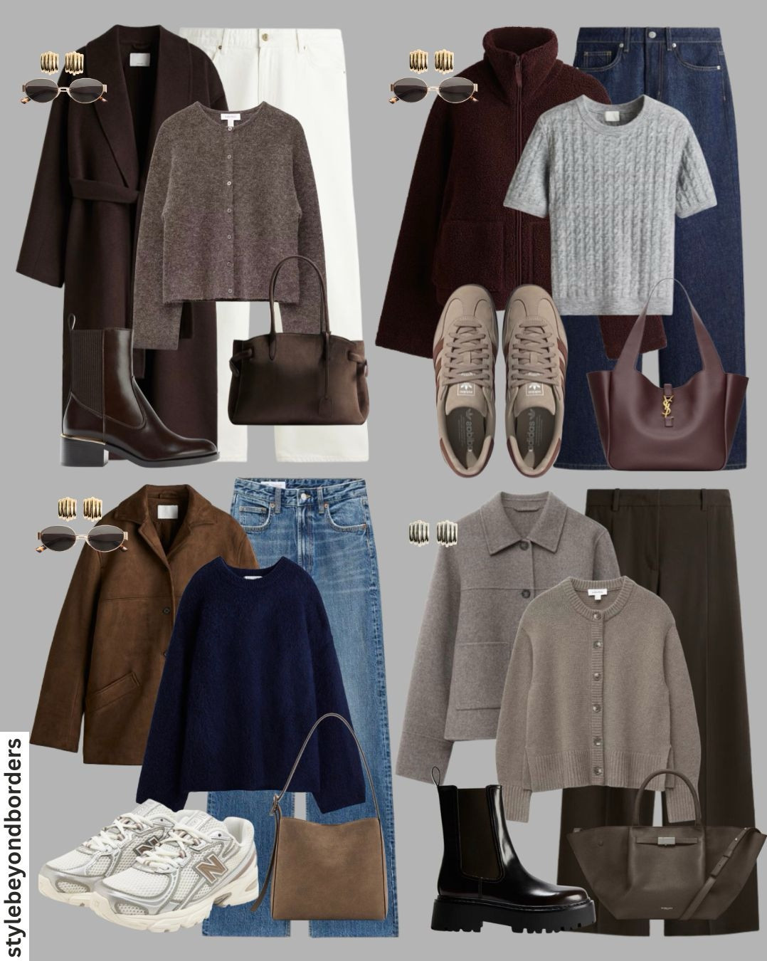 Elevated fall looks 🍂😮‍💨🤎



Tags: brown wool coat with tie-belt, brown ankle boots, mohair cardigan, white wide leg jeans, adidas spezials, fleece jacket, teddy jacket, grey cable knit sweater, blue wide leg jeans, brown suede jacket, navy blue mohair jumper, light blue denim jeans straight leg high waisted, new balance 740, wool collar jacket, beige cardigan, brown wide leg high waisted trousers, H&M, Zara, Adidas, & other stories, New Balancee

#LTKstyletip #LTKshoes #LTKautumn
