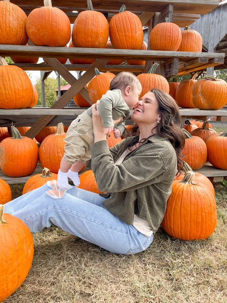 Pumpkin patch outfit 💚

#LTKstyletip #LTKfindsunder50 #LTKSeasonal