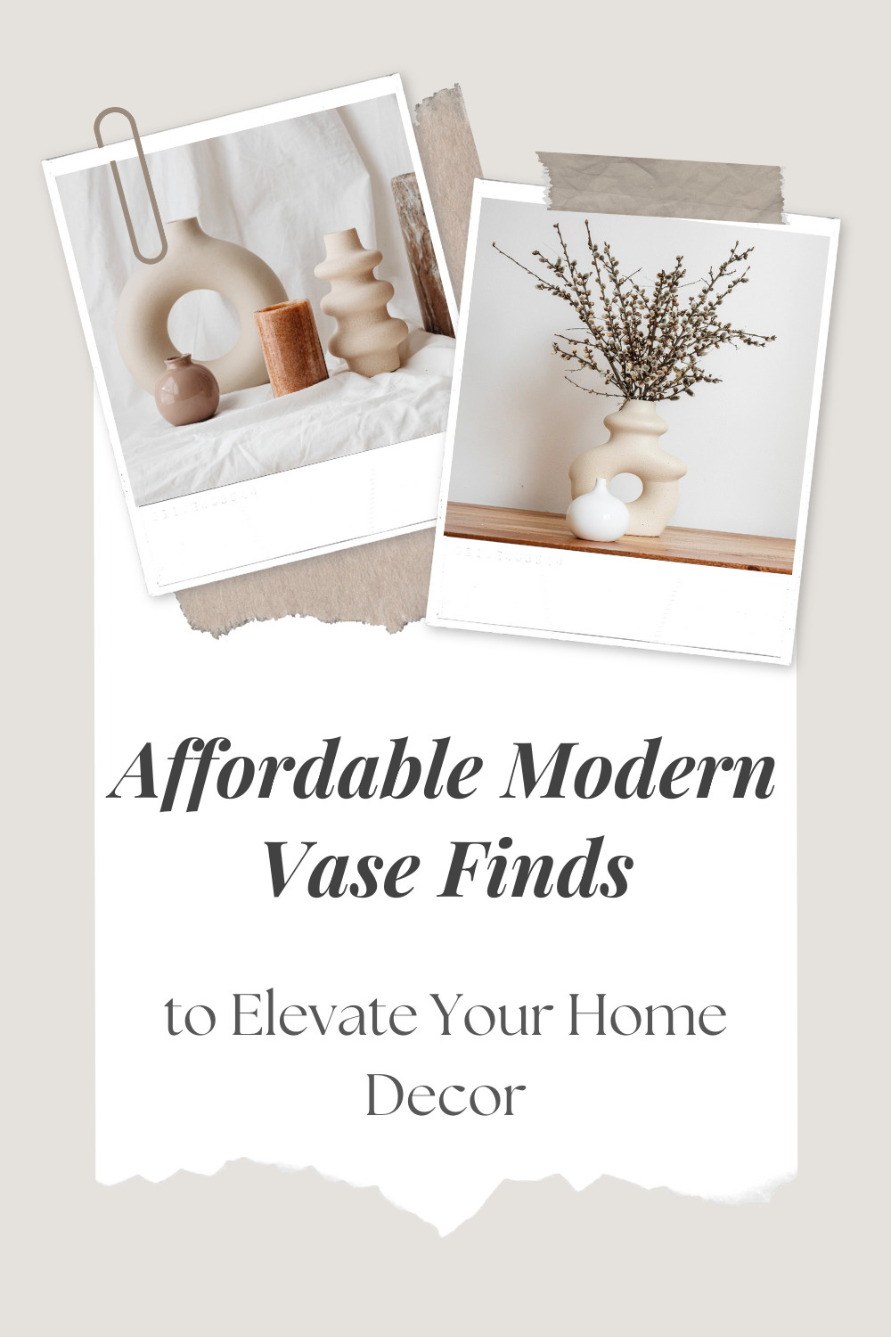 Affordable Modern Vase Finds to Elevate Your Home Decor

Discover affordable modern vase finds that instantly elevate your home decor with neutral tones, sculptural shapes, and timeless elegance. These ceramic statement vases are perfect for shelf styling, console tables, coffee table decor, and aesthetic corner accents. Their organic curves, matte textures, and minimalist silhouettes make them ideal for modern, organic, Scandinavian, and neutral interiors. Style them with dried florals, branches, or keep them empty as sculptural decor pieces. Perfect for living room decor, bedroom styling, entryway accents, and aesthetic shelf decor. modern ceramic vases, sculptural vase decor, neutral home accessories, minimalist styling ideas, shelf decor finds, console table styling, coffee table accents, organic modern decor, timeless home decor, affordable decor finds 

 #LTKHome #LTKSaleAlert

#LTKSeasonal