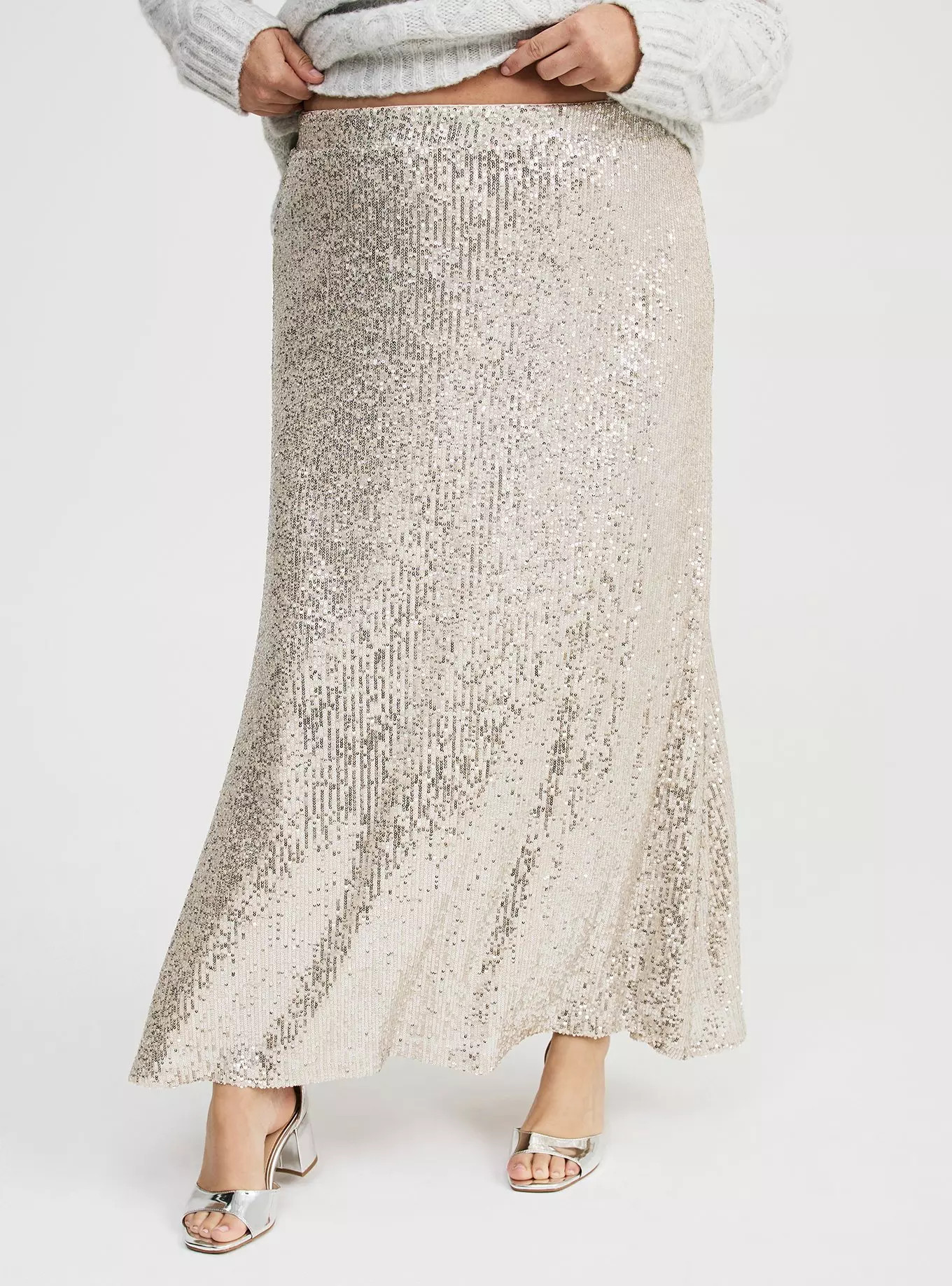 Sequin Slip Maxi Skirt | Torrid (US & Canada)