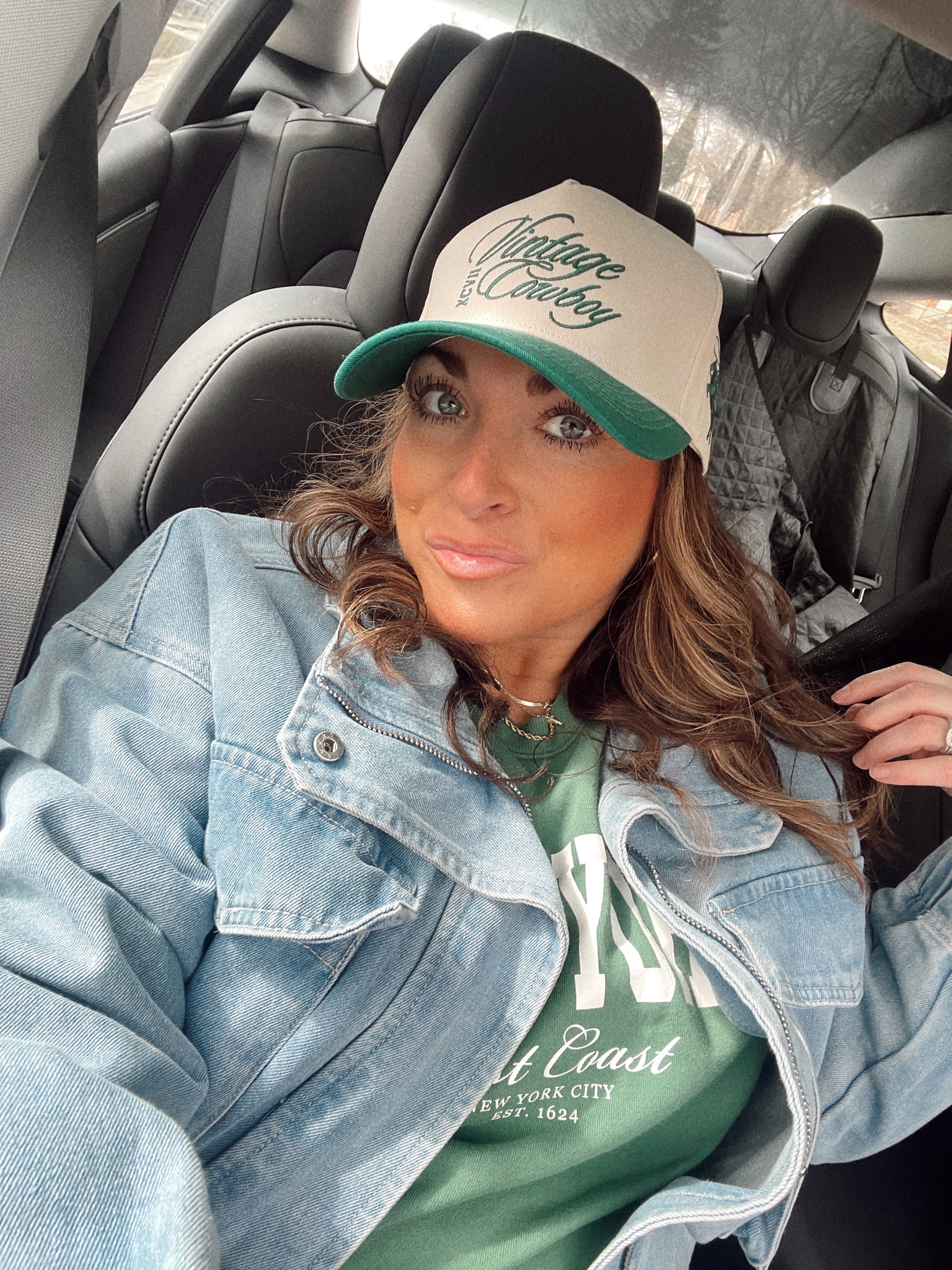 Viral trucker hat 
Perfect for spring break vacation outfit for the beach too 
Or traveling! 
Spring outfit 
Amazon hat 

#LTKTravel #LTKStyleTip #LTKSpringSale