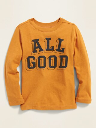 Graphic Long-Sleeve Tee for Toddler Boys | Old Navy (US)