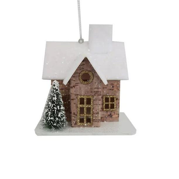 Holiday Time Brwon LED House With Tree Ornament, LED HOUSE ORNT | Walmart (CA)
