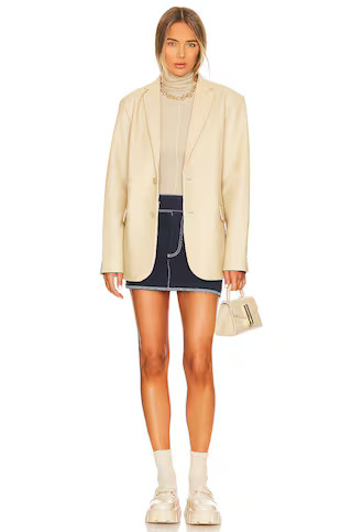 The Line by K Mads Turtleneck in Beige Melange from Revolve.com | Revolve Clothing (Global)