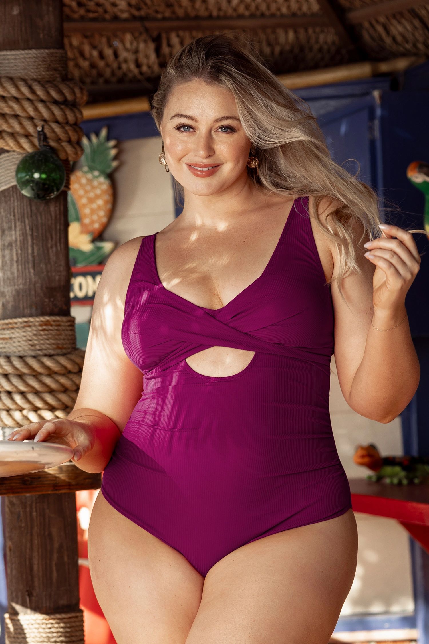 NewX Iskra Crossover Cut-Out One-Piece | Cupshe US