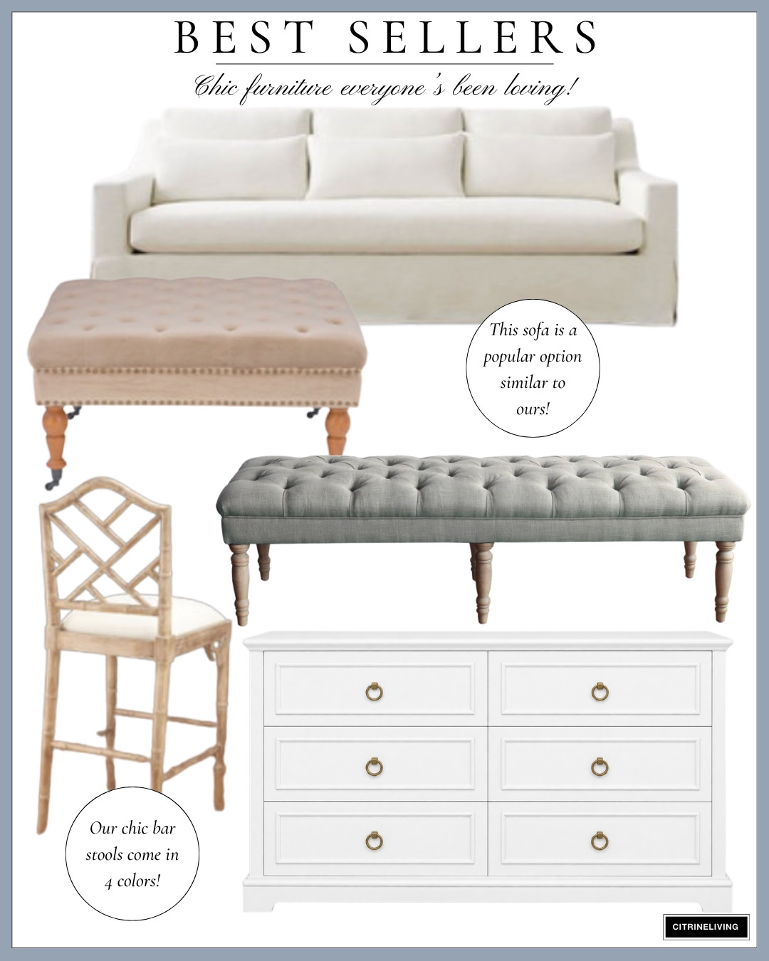 Best selling furniture, everyone is loving!

Home finds, home furniture, bar stool, ottoman, couch, sofa, dresser 

 #LTKHome