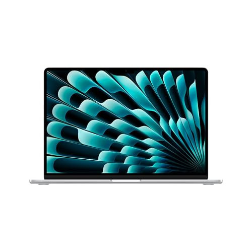 Apple 2026 MacBook Air 15-inch Laptop with M5 chip: Built for AI, 15.3-inch Liquid Retina Display, 16GB Unified Memory, 512GB SSD, 12MP Center Stage Camera, Touch ID, Wi-Fi 7; Silver | Amazon (US)
