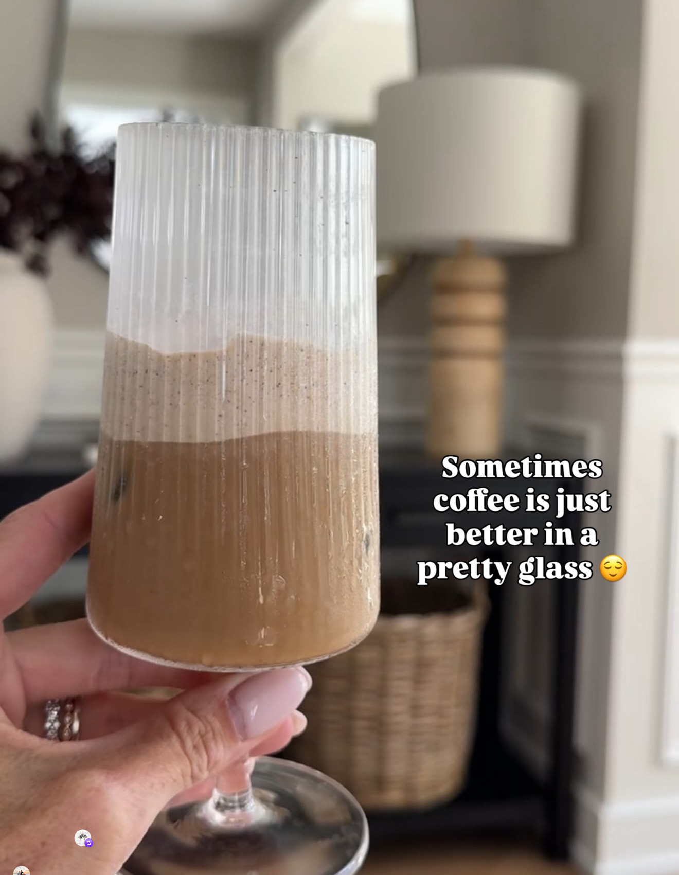 Sometimes coffee just taste better and the pretty glasses! These are so cute Cute for coffee drinks, ice cream, sundaes, or cocktails! 

#LTKFindsUnder50 #LTKSaleAlert #LTKHome
