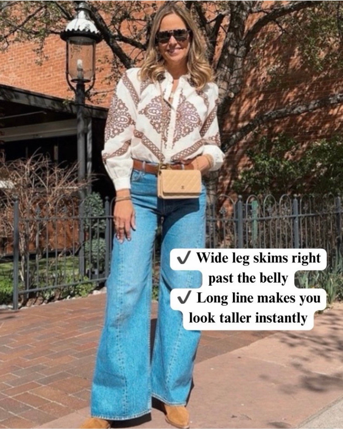 Put these on for instant height! These jeans are perfect at hiding the meno-belly and drawing attention to longer looking legs. I love these so much I wear them all the time! s

#LTKOver40 #LTKMidsize