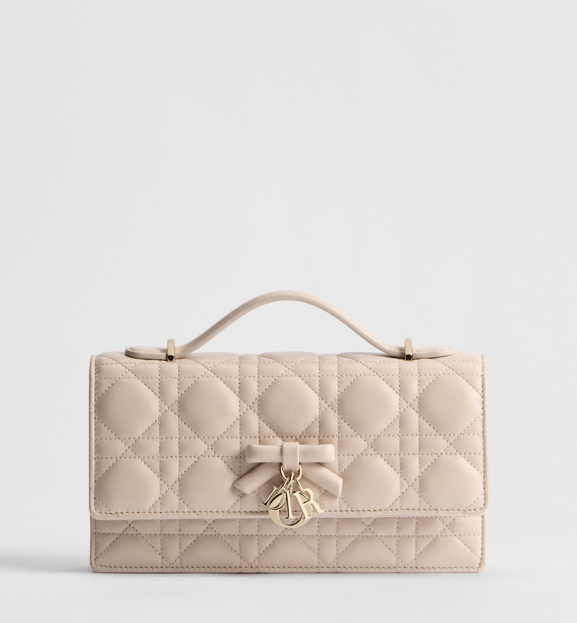 My Dior Mini Bag Rose Lingerie Cannage Lambskin | DIOR | Christian Dior Parfums UK