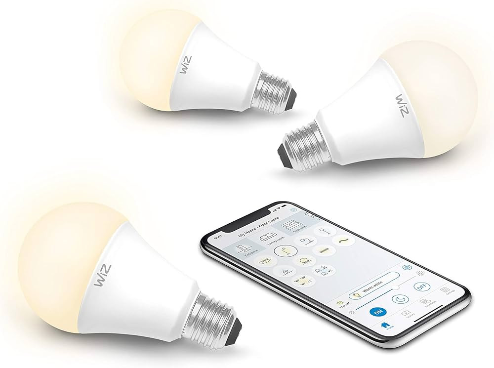 WiZ IZ0026023 60 Watt EQ A19 Smart Wifi Connected LED Light Bulbs/Compatible with Alexa and Googl... | Amazon (US)