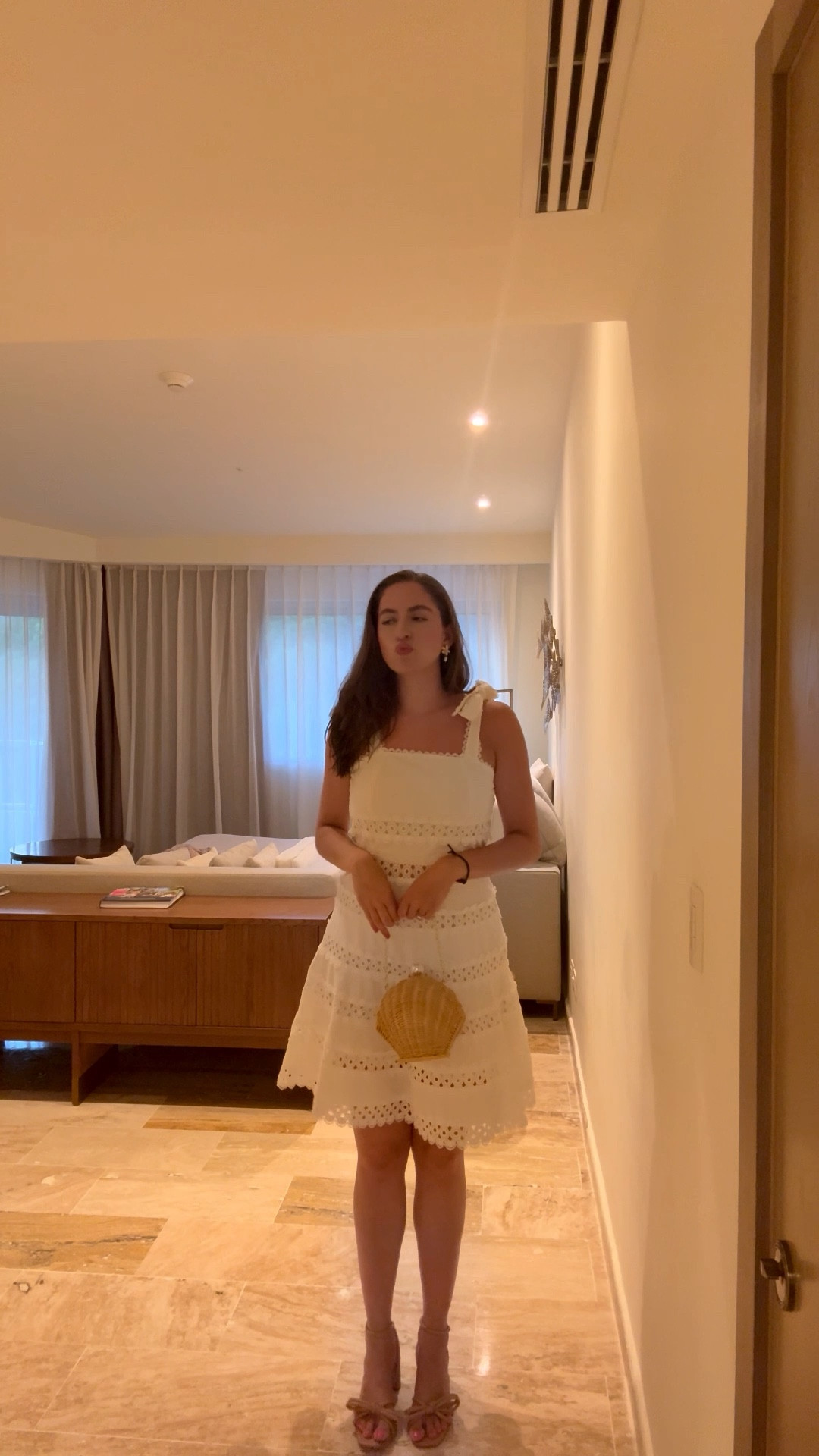 White after Labor Day!

Dominican Republic, little white dress, white dress, vacation, beach vacation, vacation outfit, white night, eyelet dress, white eyelet dress, block heels, nude block heels, straw bag, wicker bag, Pamela munsen, shell bag

#LTKSwim #LTKTravel #LTKTall