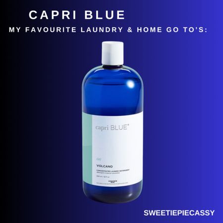 Capri Blue: My Personal Scent 💙 

I get so many questions about my laundry routine, so here it is! I couldn’t find all the products I use (you can checkout my ShopMy as well) for others! However, I was able to find my favourite products, as well as a PURA plug in, diffusers, beauty & more! Just trust me- you’ll never go back!💫

#LTKbeauty #LTKstyletip #LTKhome