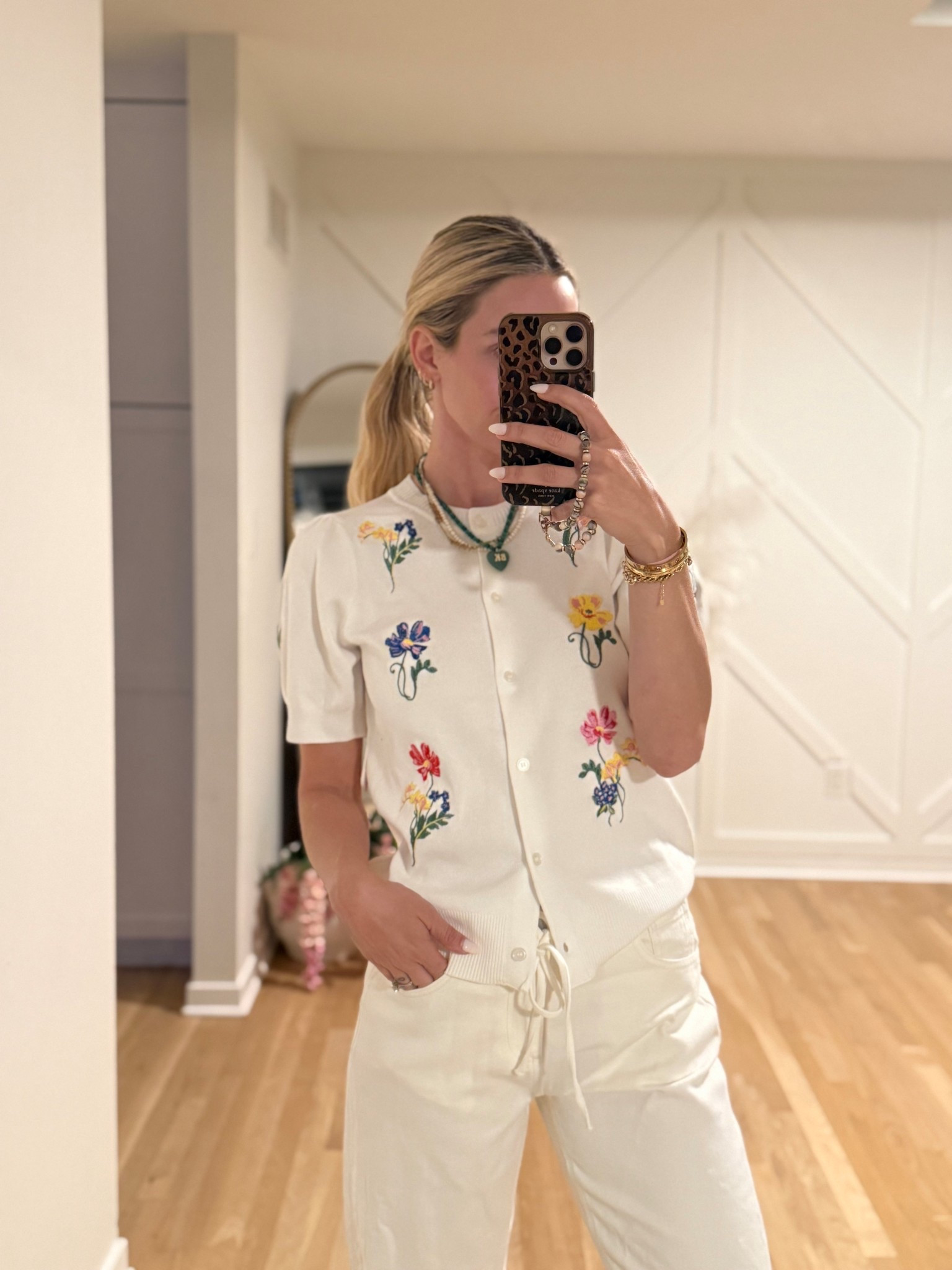 My embroidered floral top from Walmart is back in stock in white!! Runnnnn!!! 

Wearing a small. 

#LTKSaleAlert #LTKootd #LTKgrwm