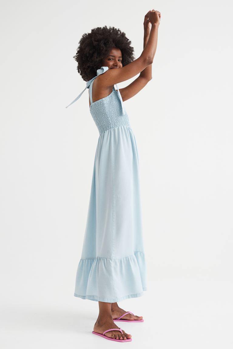 Smocked Denim Dress | H&M (US + CA)
