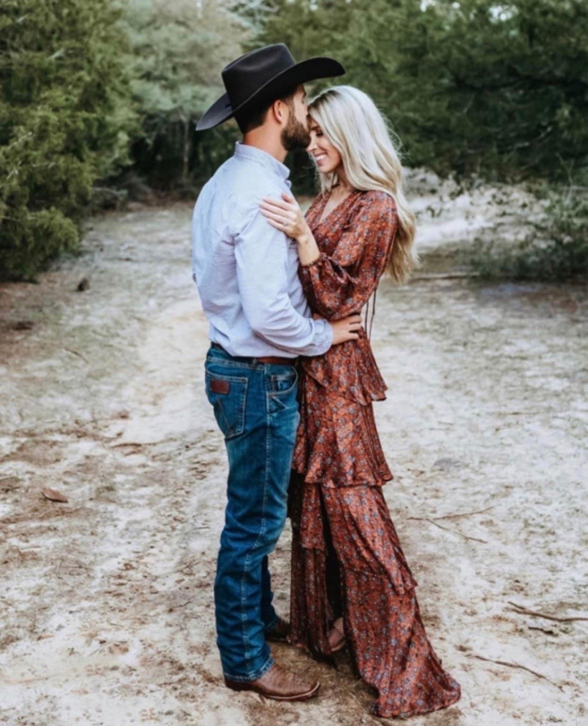 I just saw that my dress is back in stock just in time for fall family photos! I am obsessed with this dress! So slimming, just perfect in every way! I’m wearing size XS - I’m 5’6”, 118lb, 31B-25W-35H. Fall family photos, fall photos, fall dress, fall wedding guest dress, fall maxi dress, men’s wrangler jeans, men’s jeans, cowboy hat, cowboy boots. Callie Glass @glass_alwaysfull #LTKFind

#LTKSeasonal #LTKMens #LTKSeasonal #LTKWedding

#LTKSeasonal #LTKWedding #LTKTravel