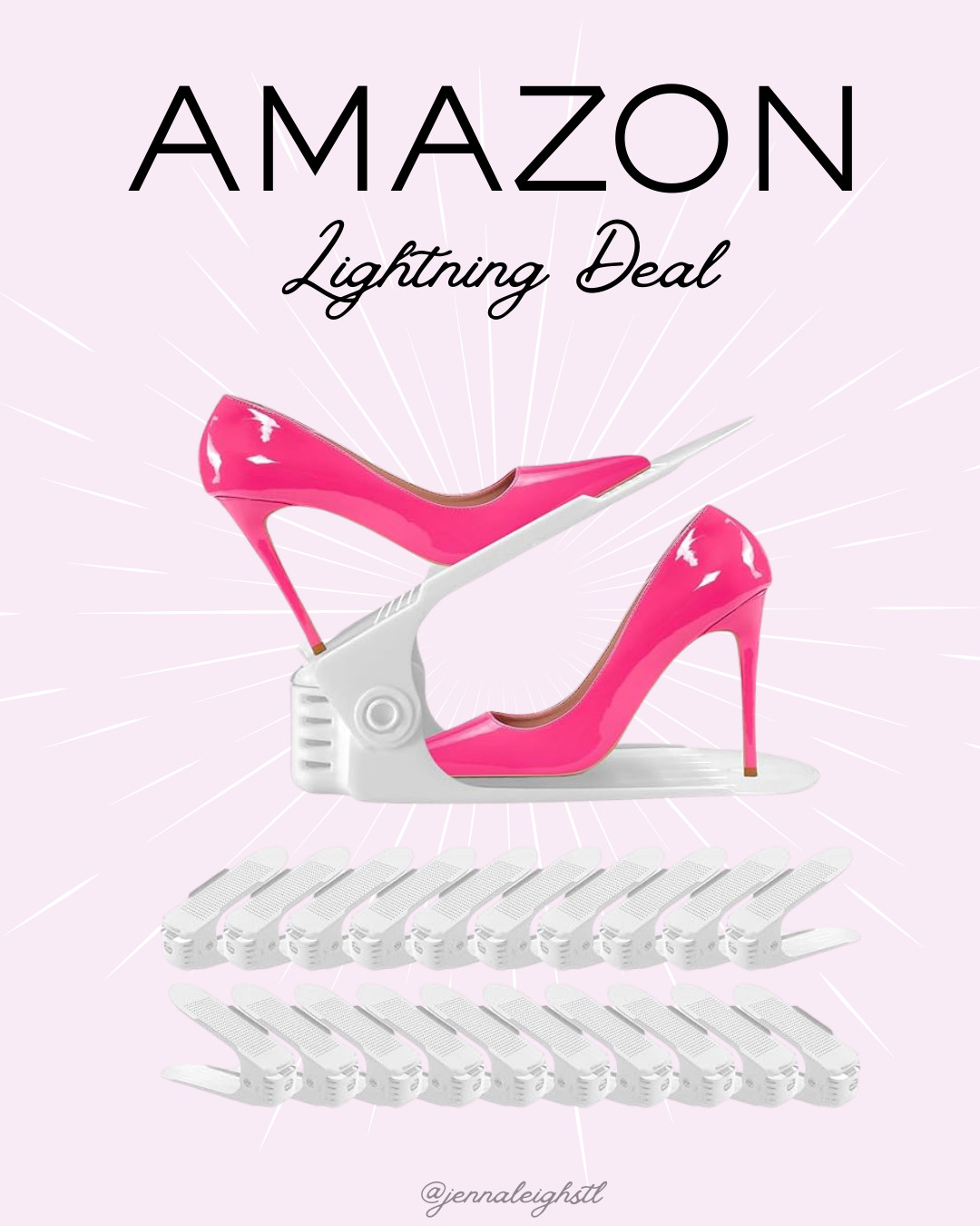 Amazon limited time deal on this 36-pack Shoe Slots Organizer. Save $10 and maximize your shoe storage space. 

 #LTKHome #LTKSaleAlert #LTKMidsize