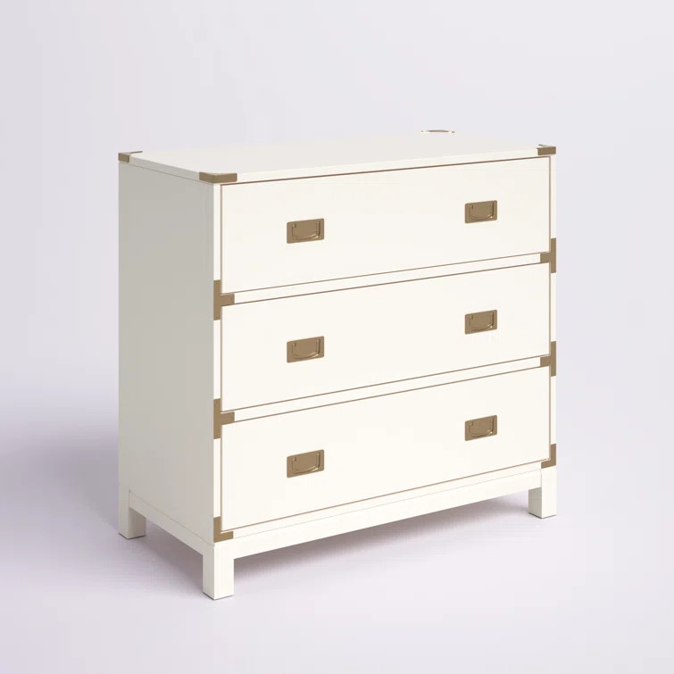 Euclid 3 Drawer 36'' W Dresser | Wayfair North America