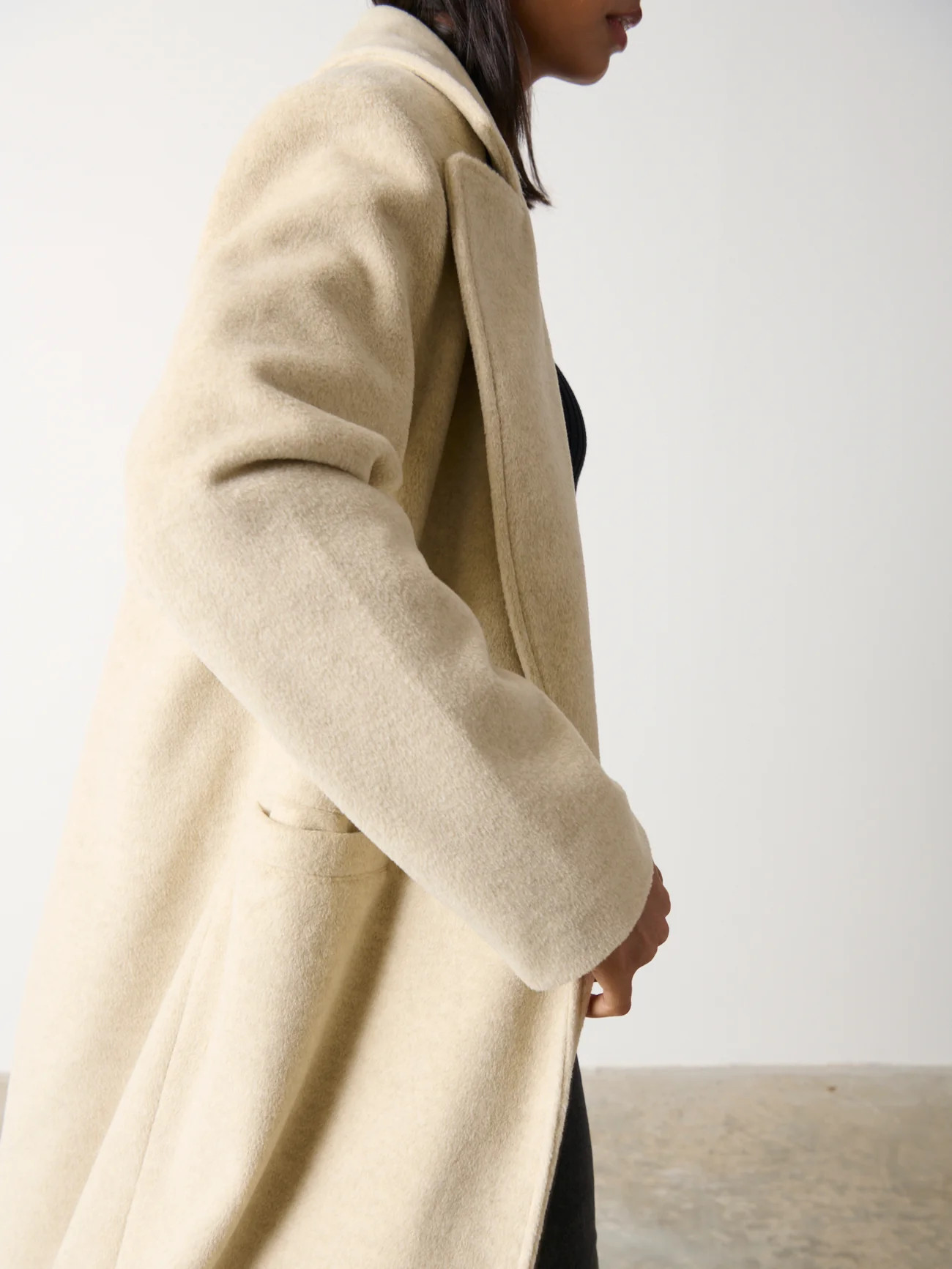 Ezra Boxy Collared Coat | Pretty Lavish (UK)