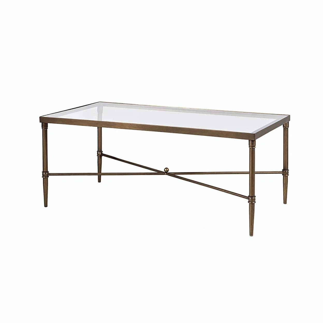 Porter Rectangle Coffee Table Bronze See below | Walmart (US)