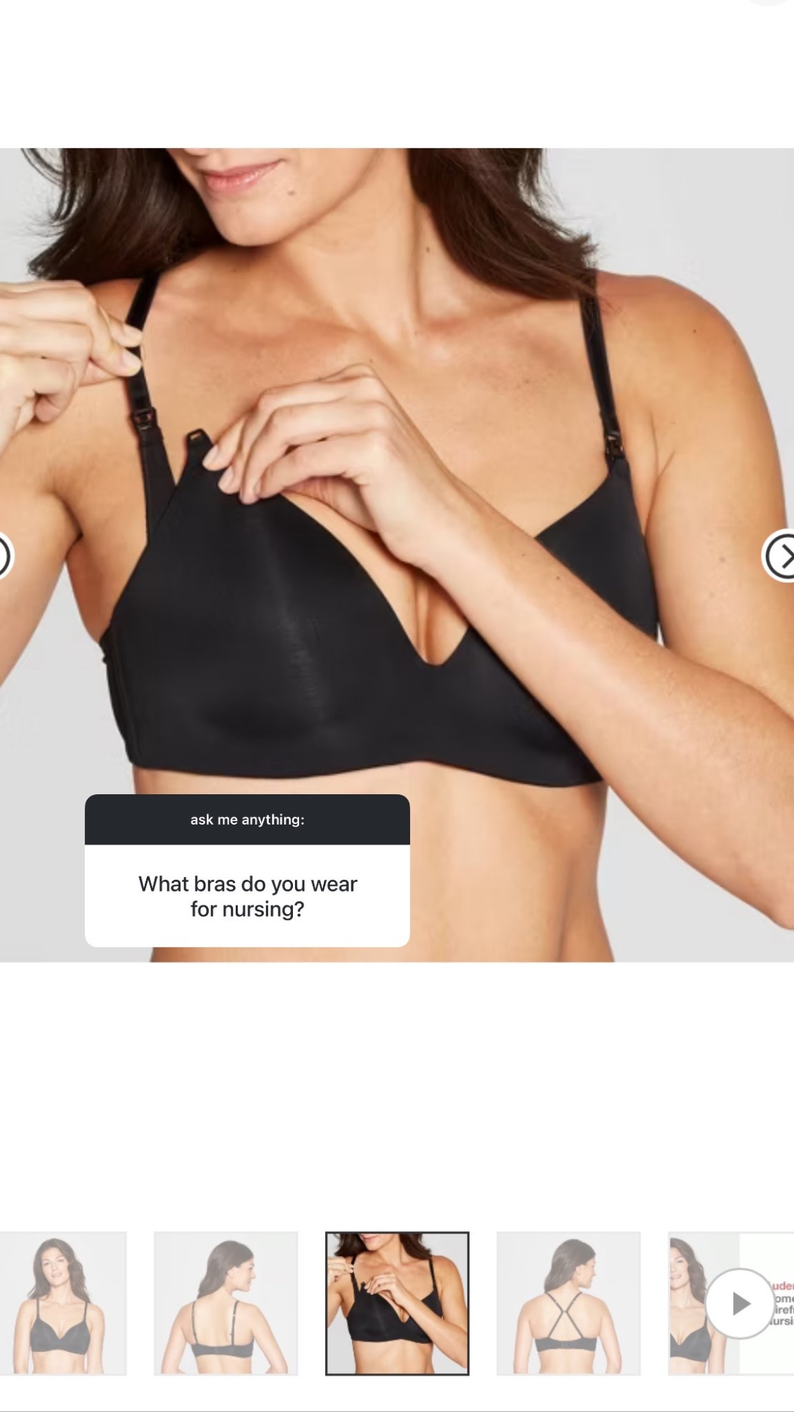 my favorite nursing bras that are wire-free, comfy, easy, cover the nips, lightly lined so no removable pads — I have 6 of them and love all 3 colors! and they’re less than $20!!

#LTKBaby #LTKKids #LTKBump