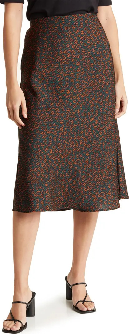 Essential Bias Cut A-Line Skirt | Nordstrom Rack