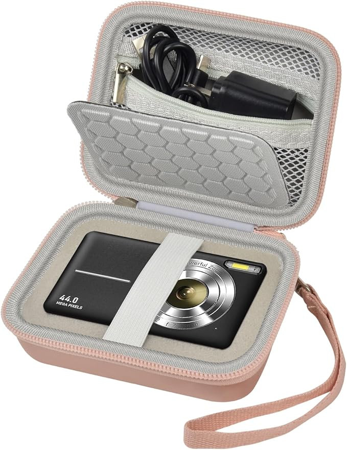 Carrying & Protective Case for Digital Camera, AbergBest 21 Mega Pixels 2.7" LCD Rechargeable HD/... | Amazon (US)