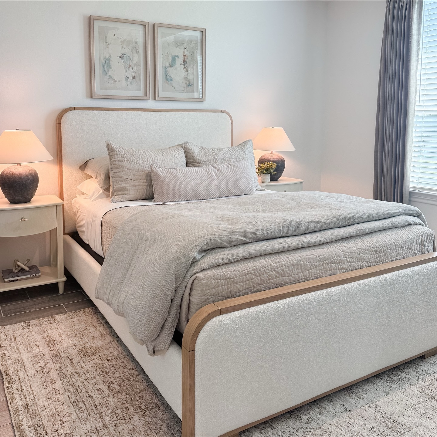 There’s something so special about creating a home that marks a new beginning. 💕 For the primary bedroom, I wanted to give the owner a space that feels calm, restful, and truly like a retreat at the end of the day.

It’s always an honor to design with someone’s next chapter in mind—and I can’t wait to share more of this beautiful home with you soon. ✨

#lmjinteriors #primarybedroom #neutralhome
