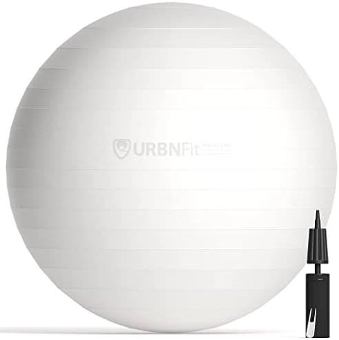 URBNFit Exercise Ball - Yoga Ball for Workout Pregnancy Stability - AntiBurst Swiss Balance Ball ... | Amazon (US)