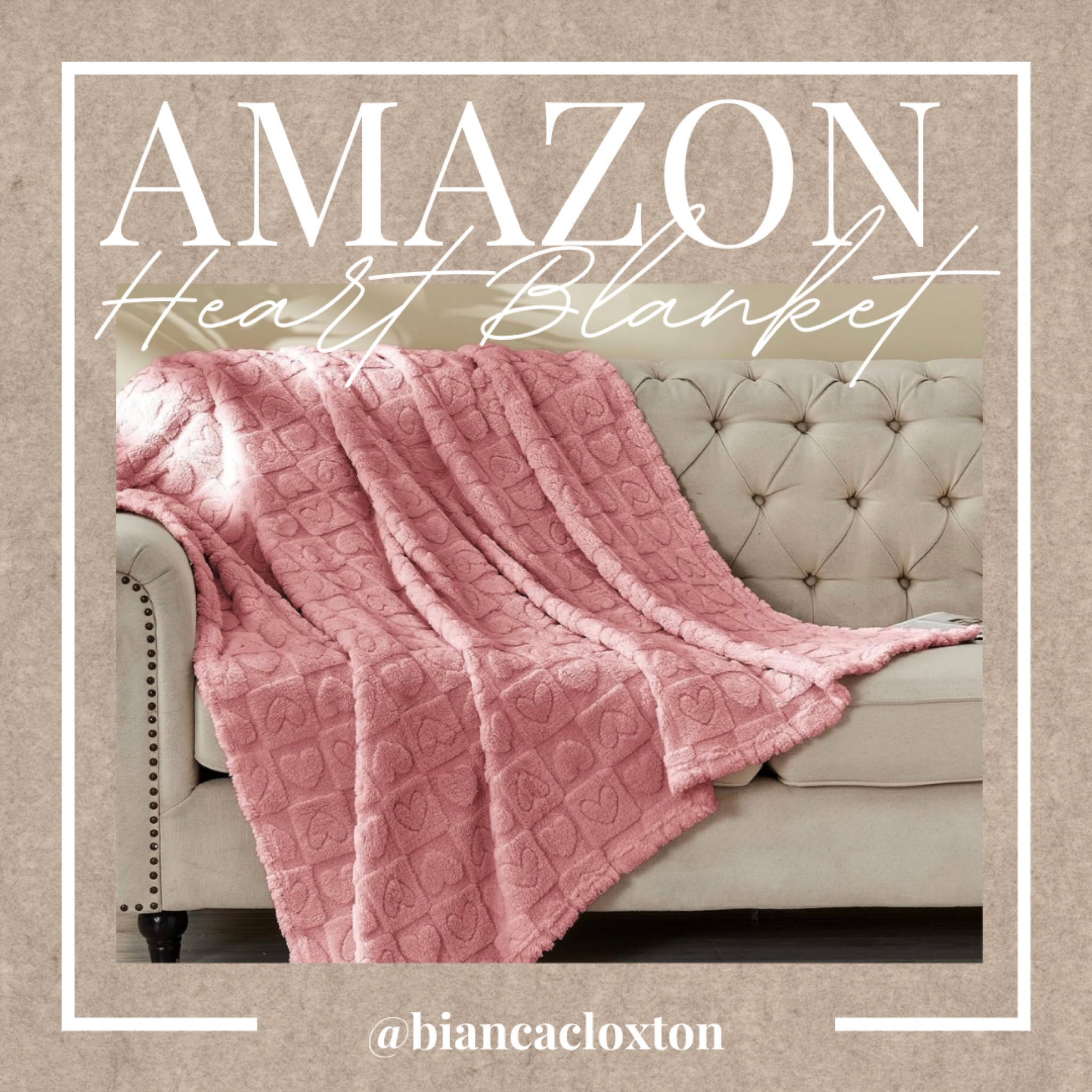 Loving this snuggly heart blanket with 5 star reviews on Amazon 



#LTKHome #LTKFindsUnder50 #LTKGiftGuide